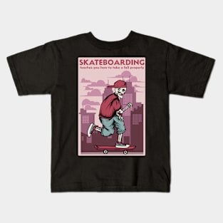 SKATEBOARDING Kids T-Shirt